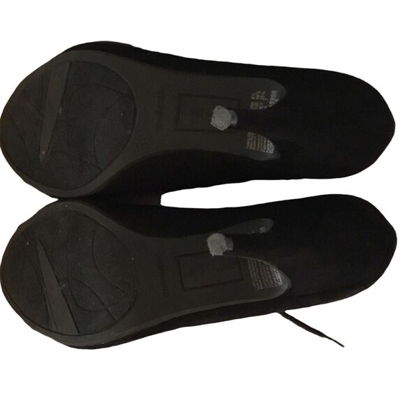 Christian Siriano for Payless Women’s Black Faux Suede Lace Up Heels Size 8.5 - Picture 7 of 8